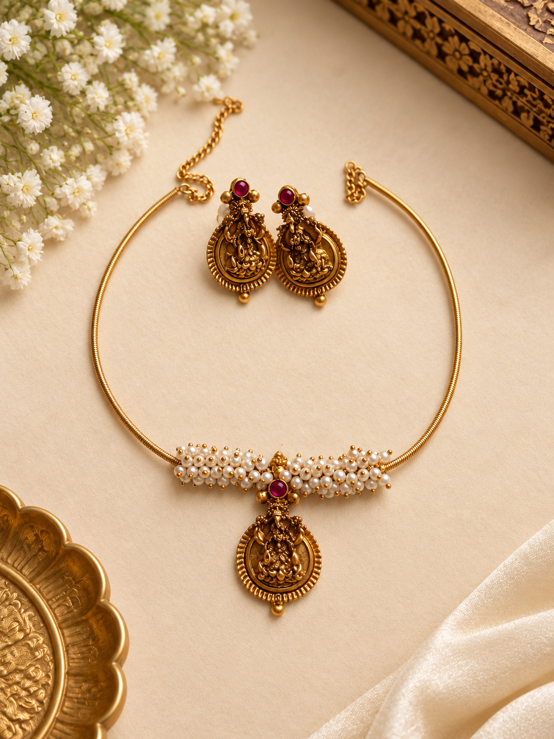 Pearl neckset