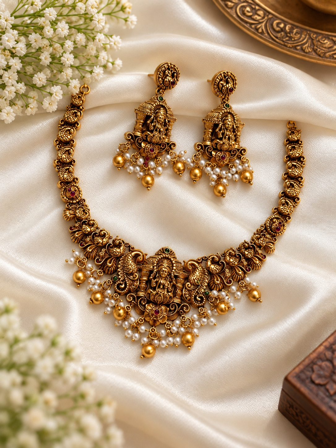 Temple neckset