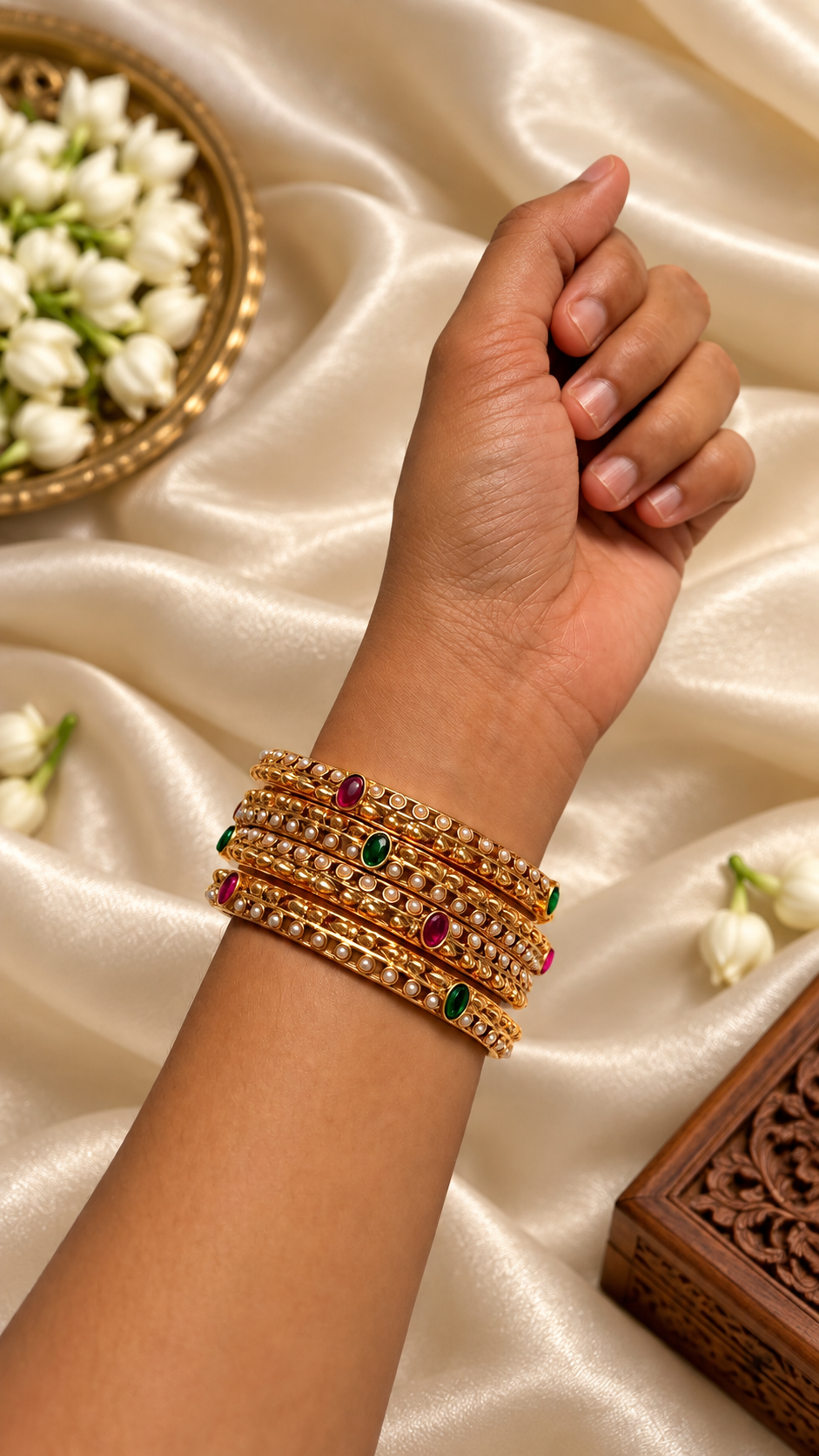 Bangle set of 4
