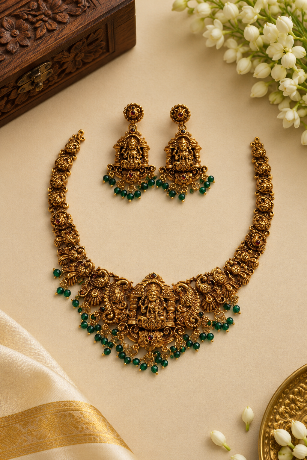 Temple neckset