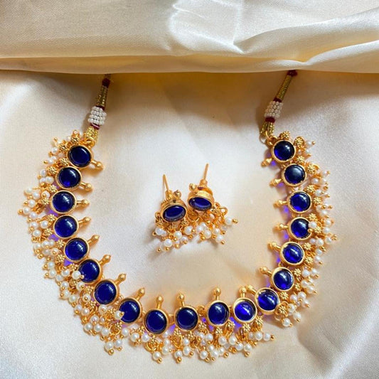Saphire pearl set