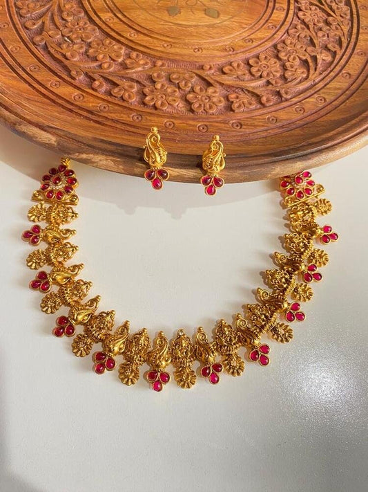 Ruby temple set