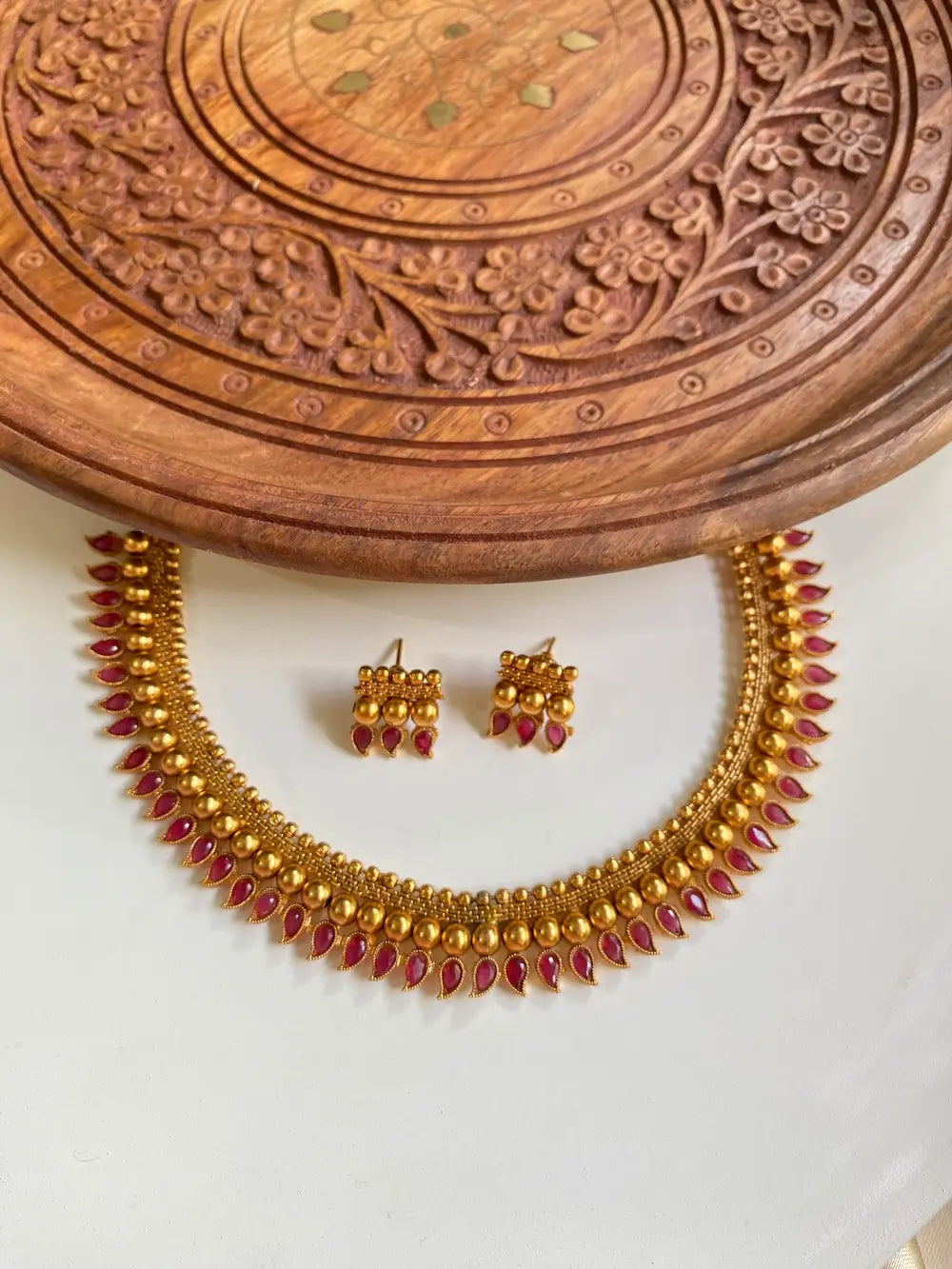 Ruby maanga set