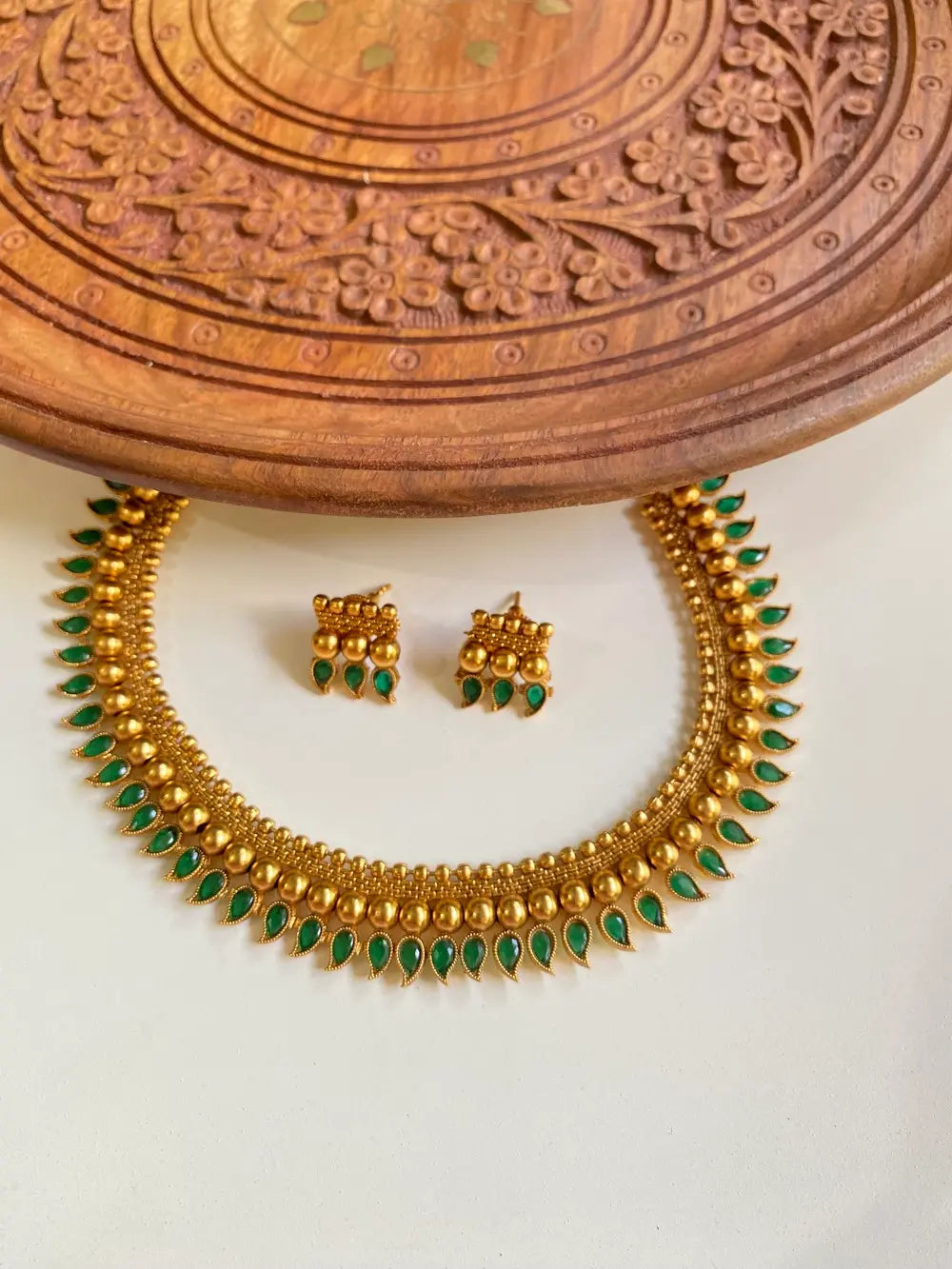 Emerald maanga set