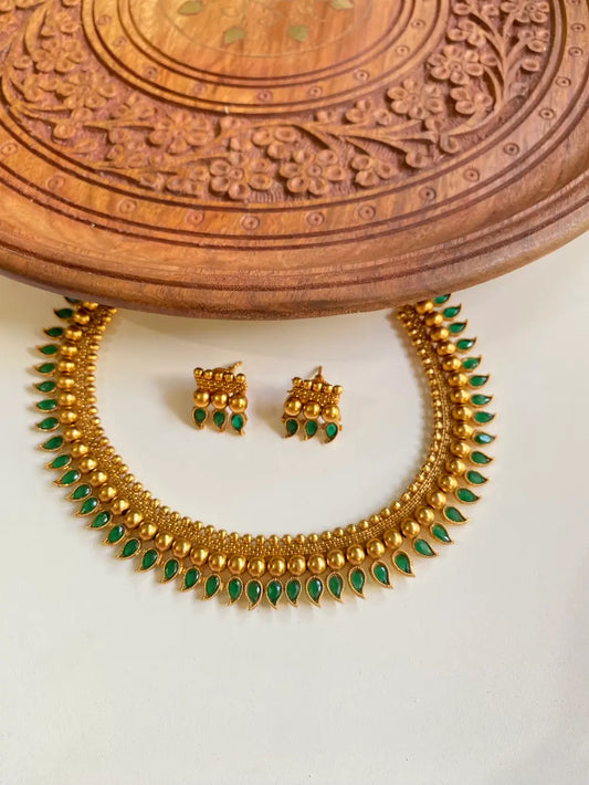 Emerald maanga set