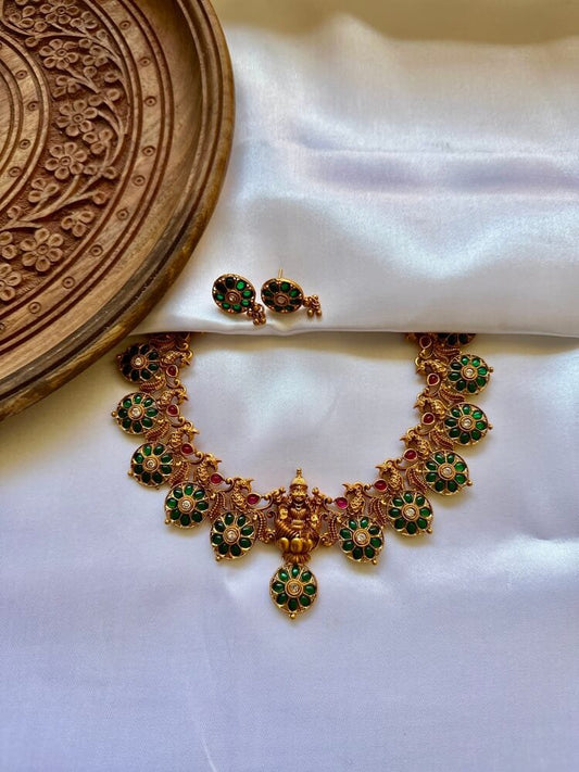 Emerald Ruby Lekshmi Set