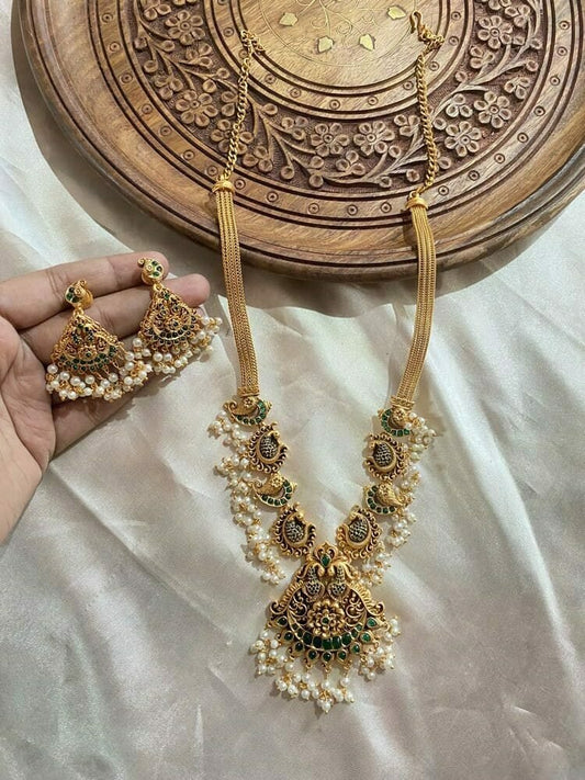 Emerald flower set