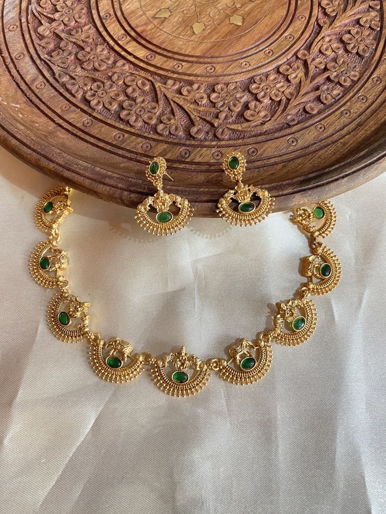 Emerald elephant set