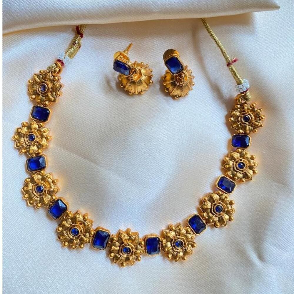 Saphire flower set